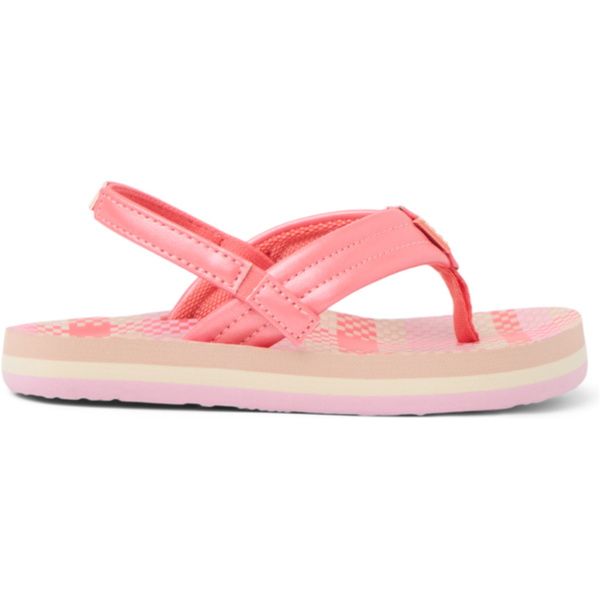 2025 Reef Little Ahi Sandals CJ6516 - Pink Plaid